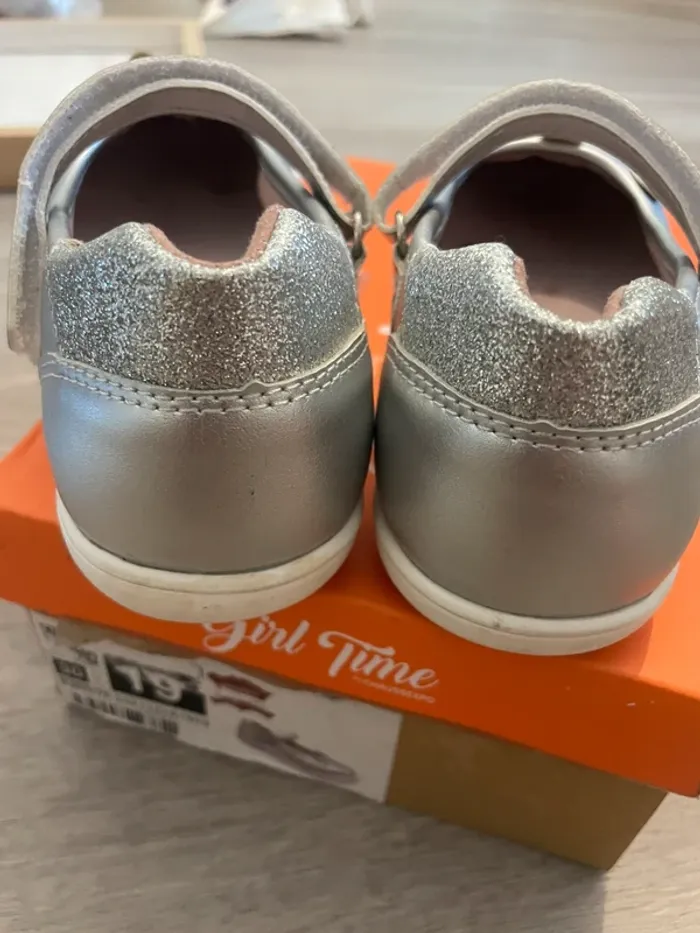 Chaussures fille 30 Licornes Argent - photo numéro 4