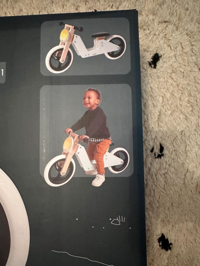 Tricycle en bois Janod - photo numéro 3