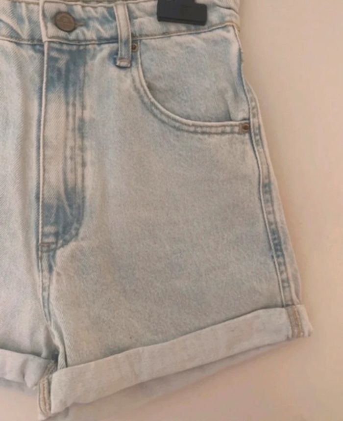 Short en jean, bleu, Stradivarius - photo numéro 3