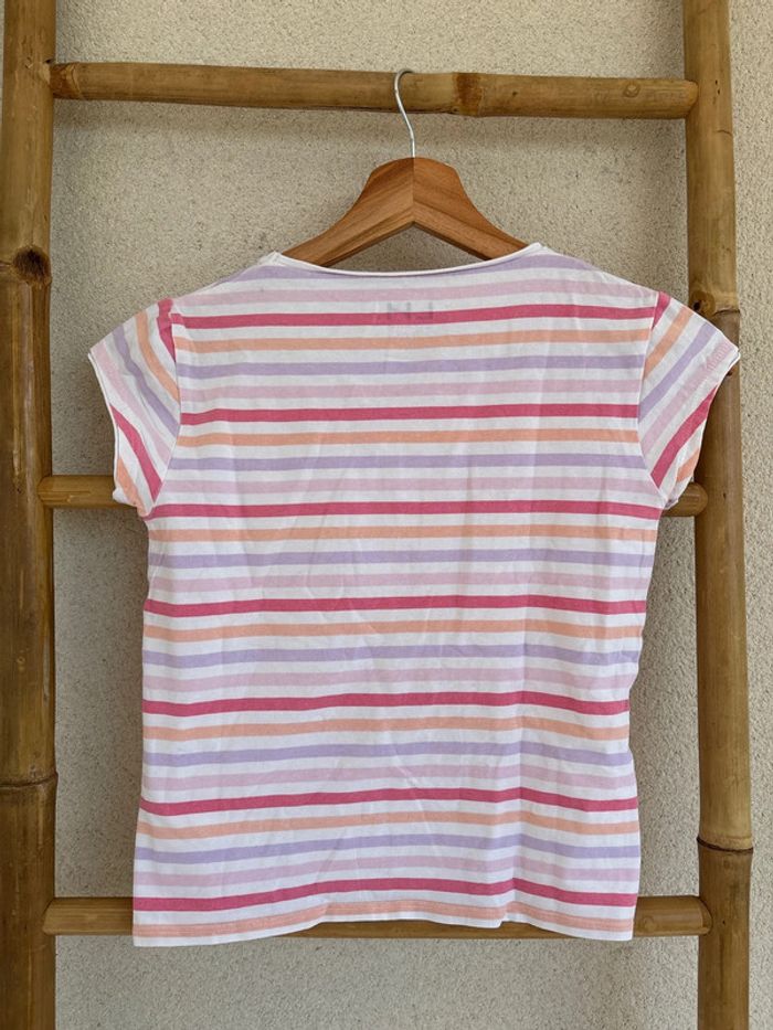 t-shirt marinière colorée - photo numéro 6