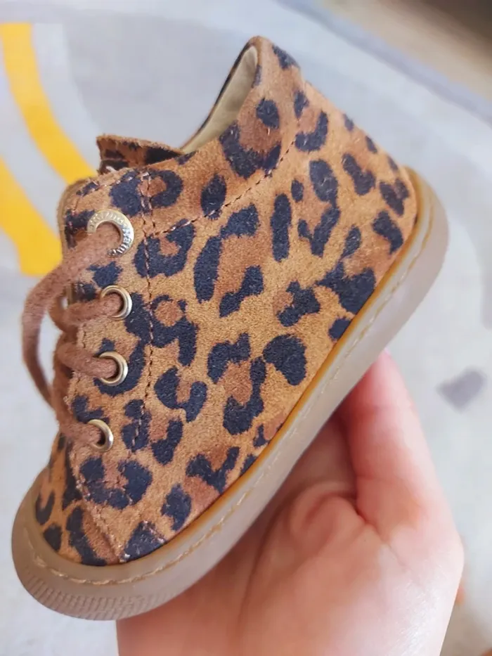 Chaussures Naturino Cocoon daim léopard 21 - photo numéro 4