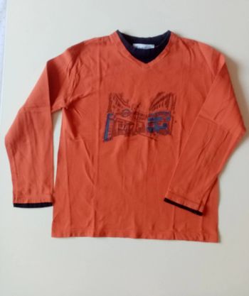 T-shirt manches longues Tartine et chocolat 10 ans
