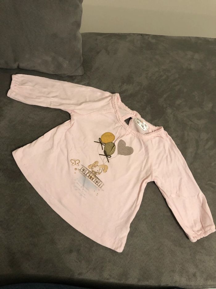 Tee shirt lapin ballon
