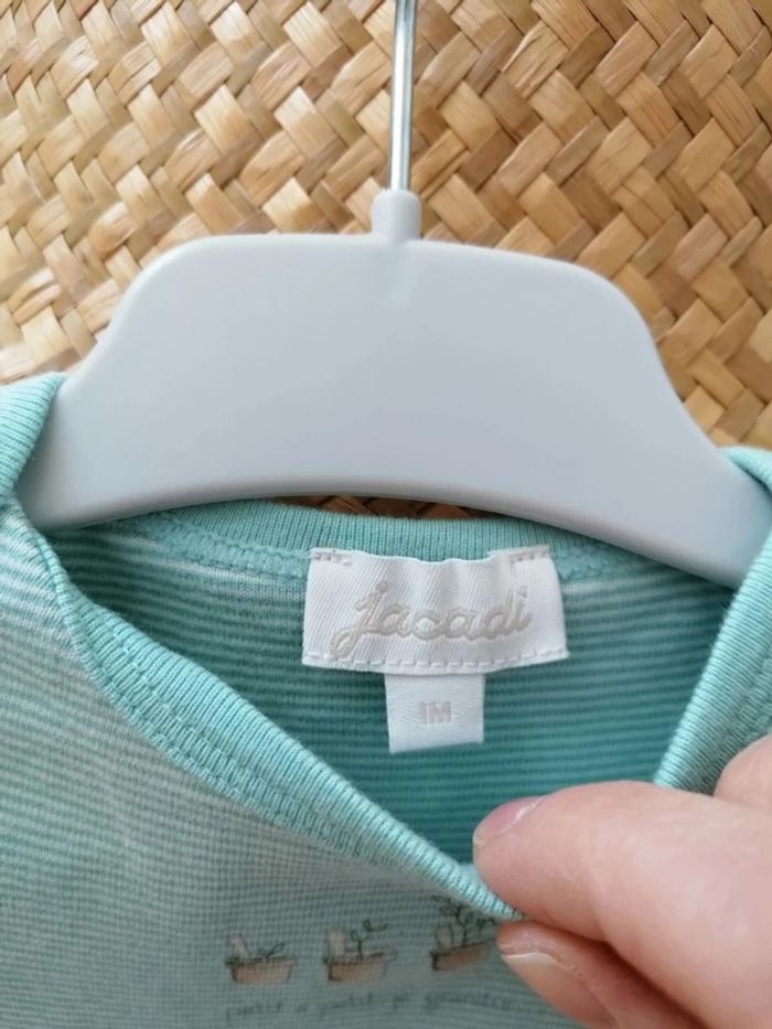 T-shirt Jacadi 1 mois - photo numéro 2