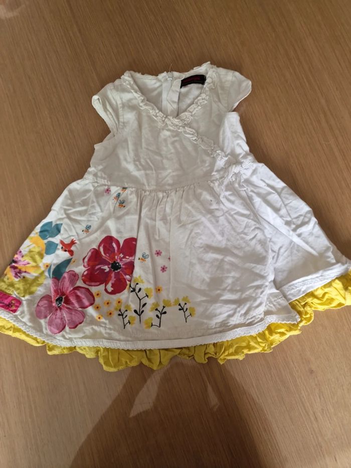 Robe blanche catimini