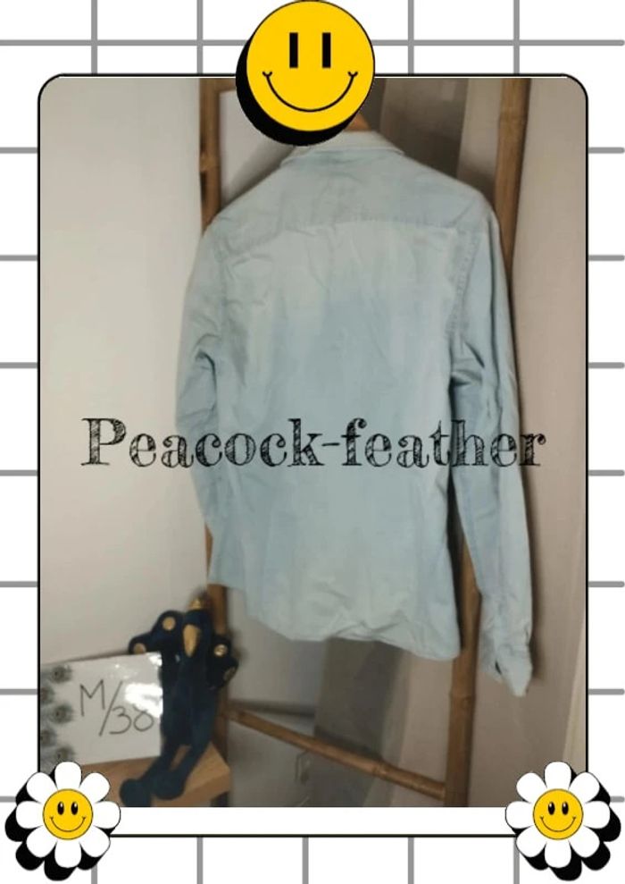 Chemise jean clair délavée M homme Celio - photo numéro 10