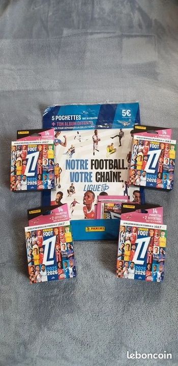 Pack de démarage Panini foot Adrenalyn 2026