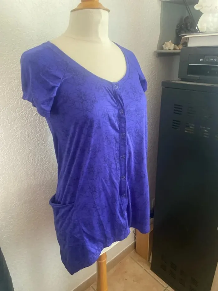Chemise / tunique manches courte T38/40 - photo numéro 3