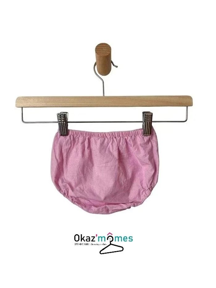 Ensemble robe d’été rose + bloomer assorti - Jacadi 6 mois (67cm) - photo numéro 5