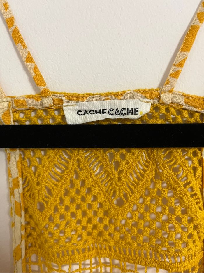 Robe longue jaune moutarde - photo numéro 4