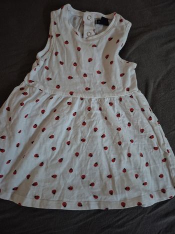 Robe coccinelle 9mois