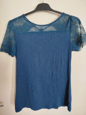 Haut d été femme T 38 Rouge Gorge