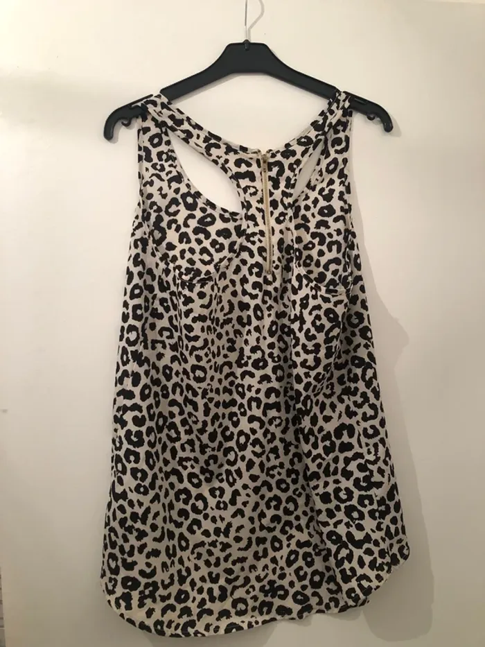 Débardeur léopard dos nageur - photo numéro 2