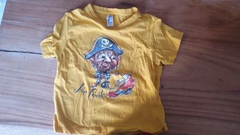 T shirt 6 ans Joe Cook Pirate Perroquet sol's-regent kid