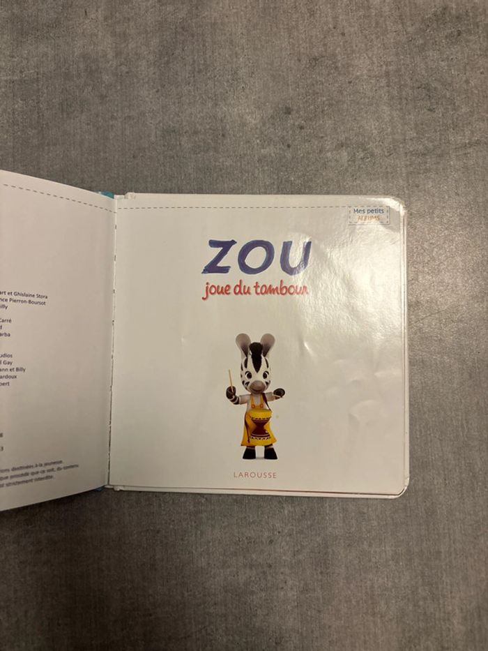 Livre zou joue du tambour - photo numéro 3