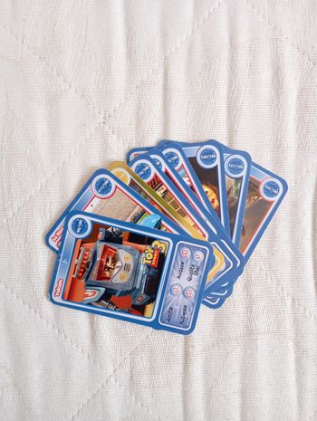Lot de 9 cartes Disney Auchan 2010