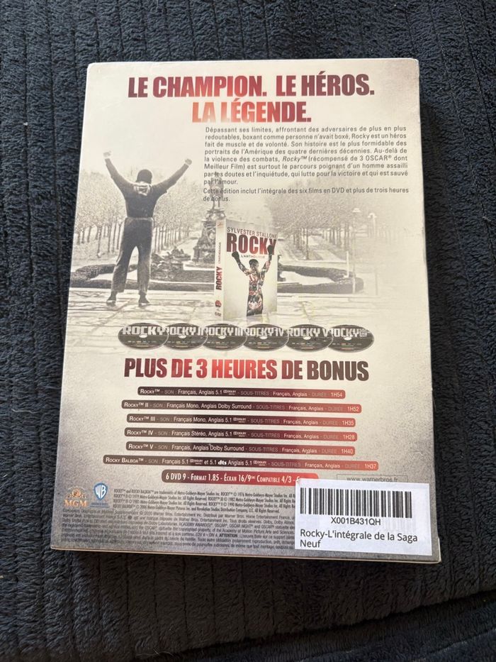 Coffret DVD Rocky neuf - photo numéro 3