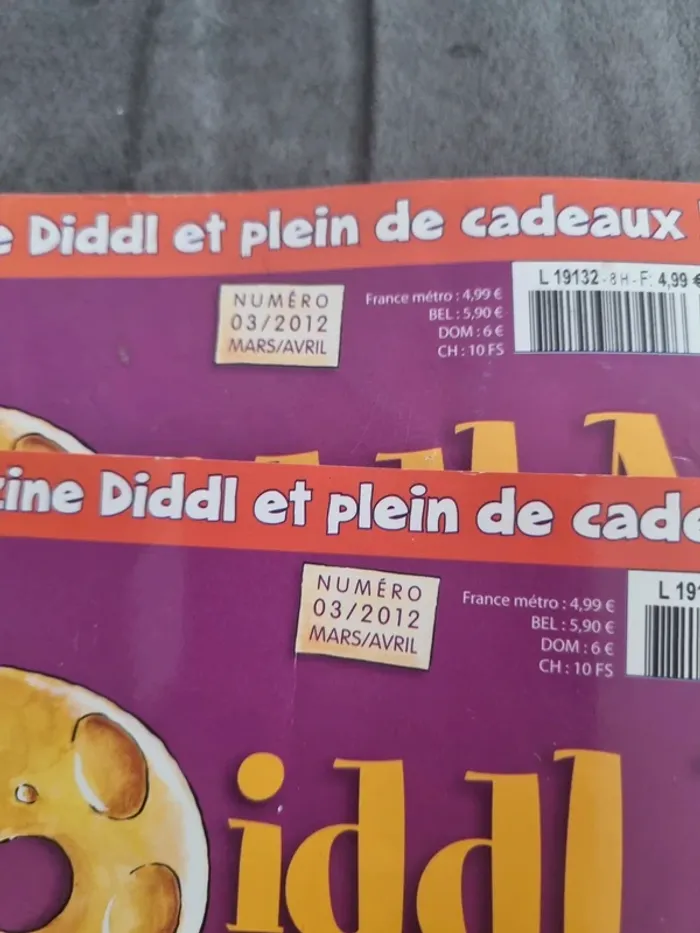 Lot magasines diddls - photo numéro 2