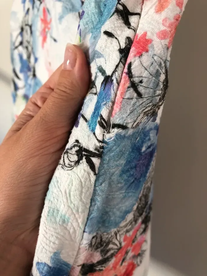 Robe blanche à fleurs matière texturée Sinéquanone taille S - photo numéro 9