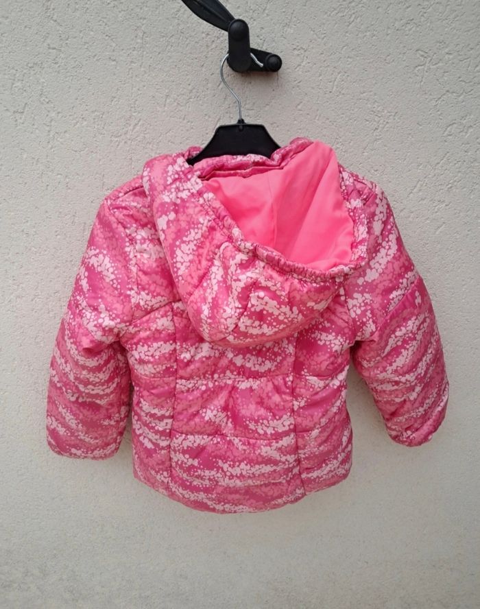 Blouson doudoune adidas rose 5/6ans - photo numéro 3