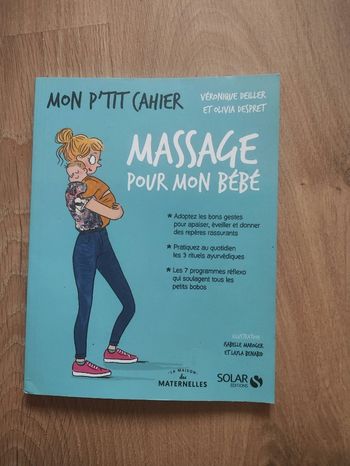 Mon p'tit cahier Massage pour mon bébé