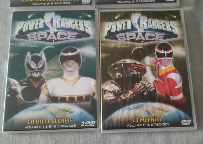 Lot DVD powers rangers space - photo numéro 2