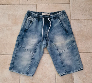 Short en jean H. Landers – Denim bleu Taille S Style casual & confort garanti