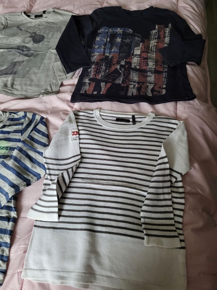 lots 8 t-shirt Mlongue ikks garçon 3ans (25e) - photo numéro 6