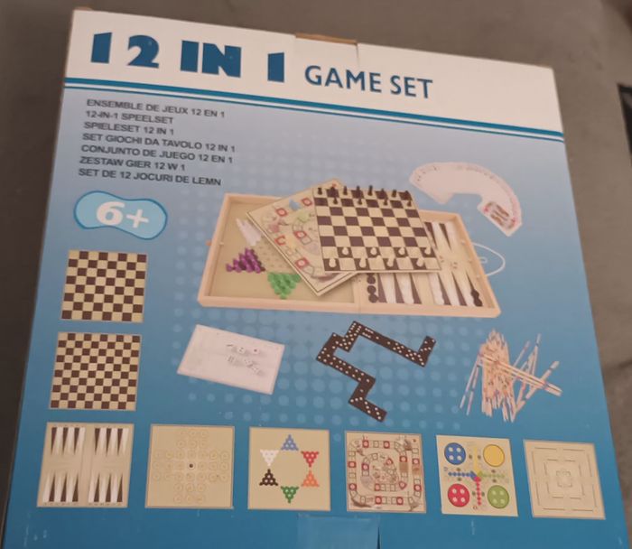 Ensemble de jeux 12 en 1