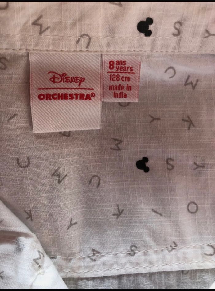 Chemise « Mickey » 8 ans - photo numéro 4