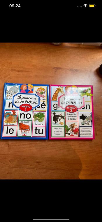 Lot de deux imagiers