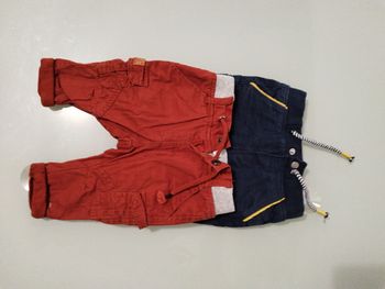 2 pantalons bébé jeans - 3 mois