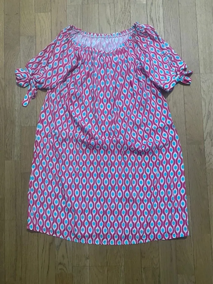 Robe d’été à motif Andromede taille unique - photo numéro 2