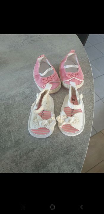 Chaussures bébé fille été 16/17