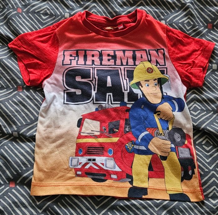 Tee short Sam le pompier