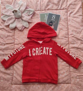 Veste / gilet zippé à capuche H&M 18 mois