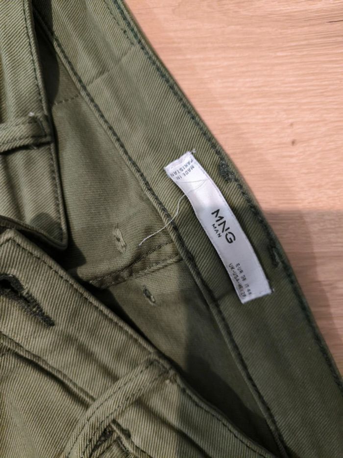 Pantalon jeans slim homme taille 38 Mango - photo numéro 2