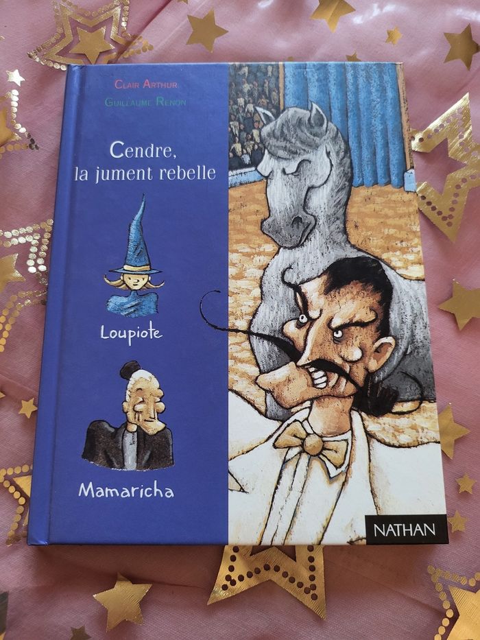 Un livre titre : cendre la jument rebelle