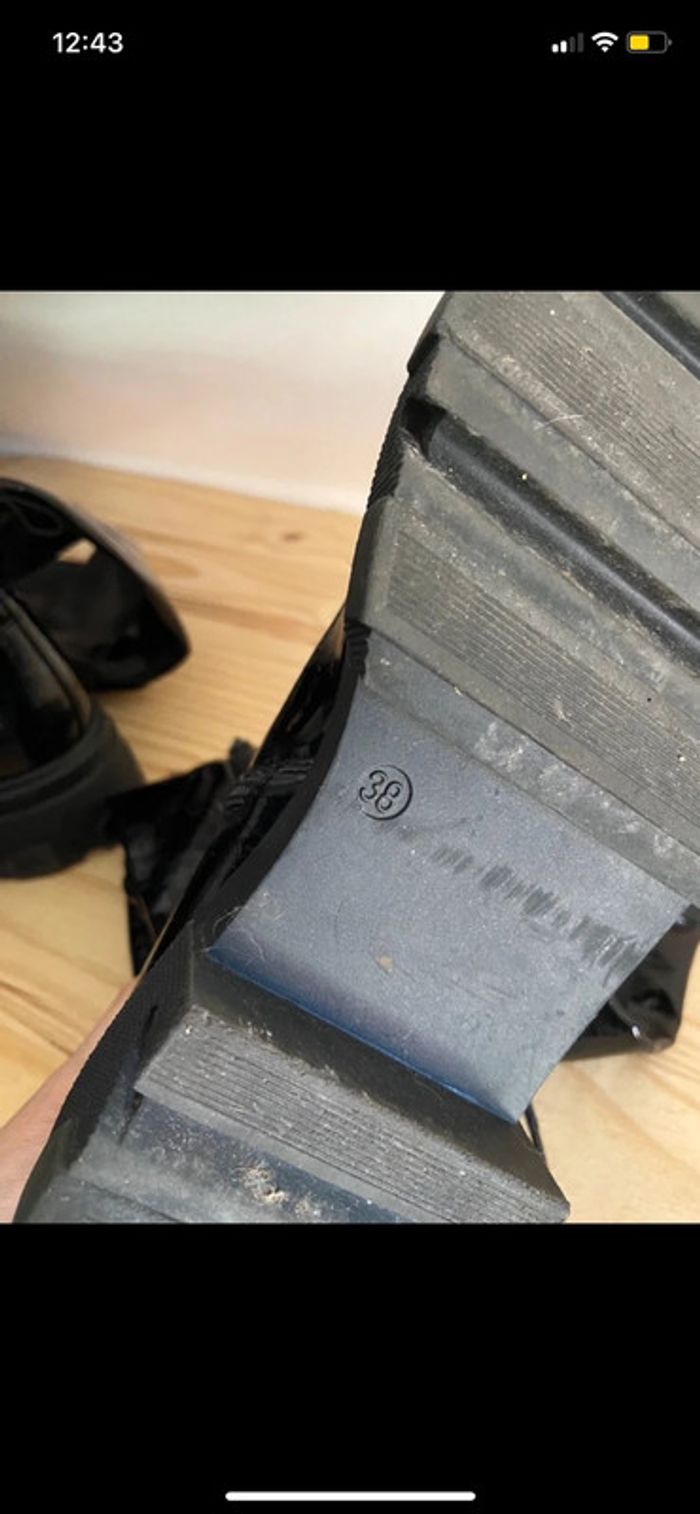 Cuissardes noires vernies - photo numéro 6