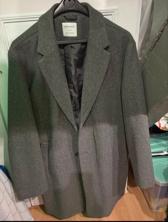 Manteau long gris - photo numéro 2