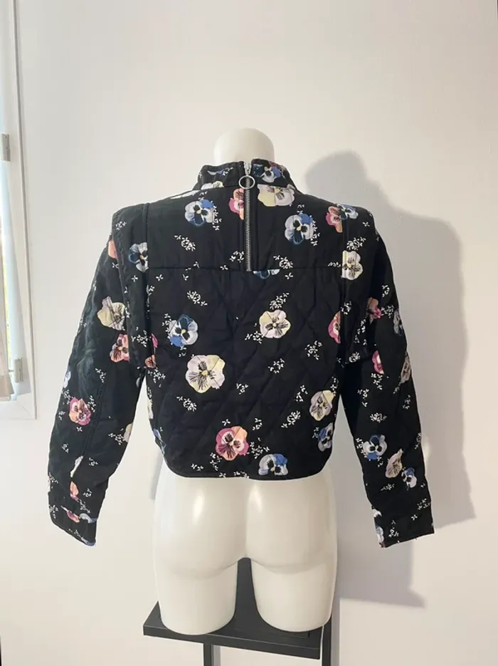 Veste courte fleurie - photo numéro 7