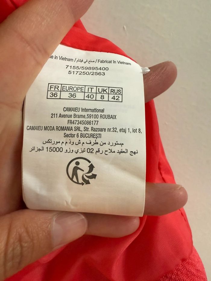 Veste courte camaïeu 36 - photo numéro 6