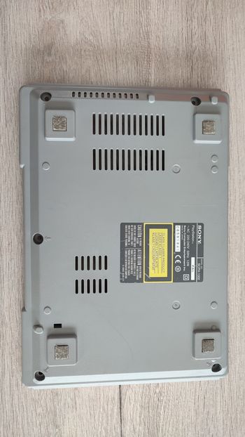 Plasturgie inférieure pièce détachée console de jeux Sony Playstation 1 Ps1 SCPH-1002 #D28