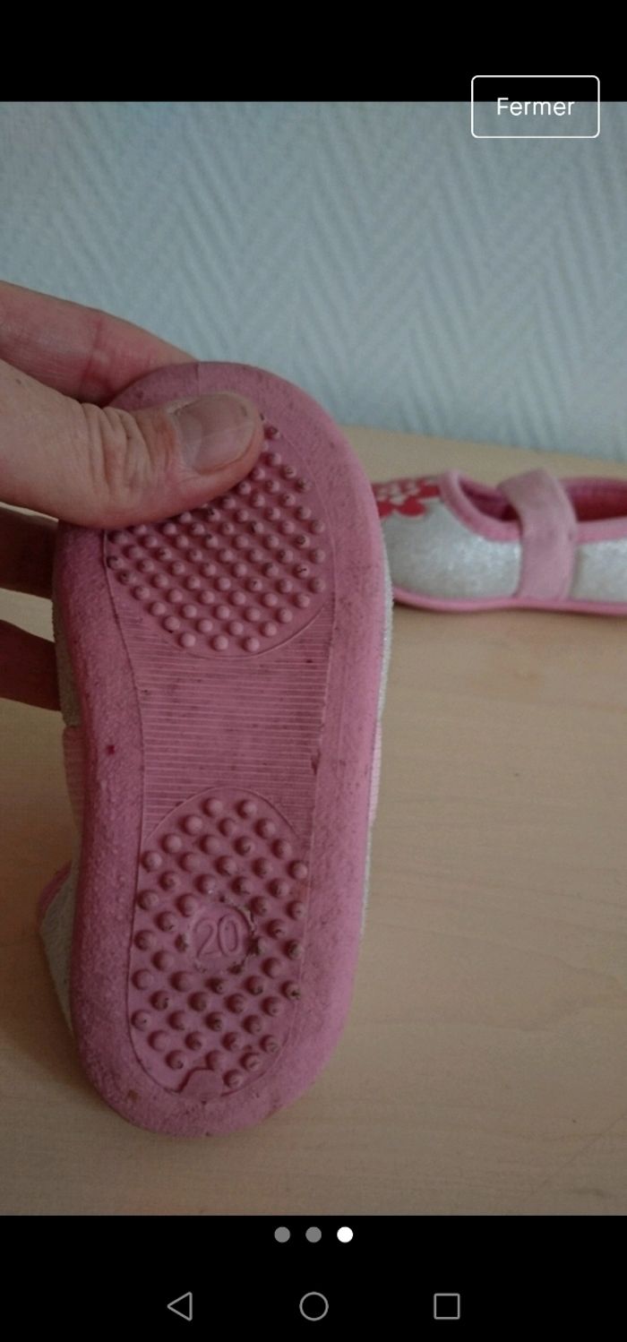 Chaussons fille pointure 20 - photo numéro 3