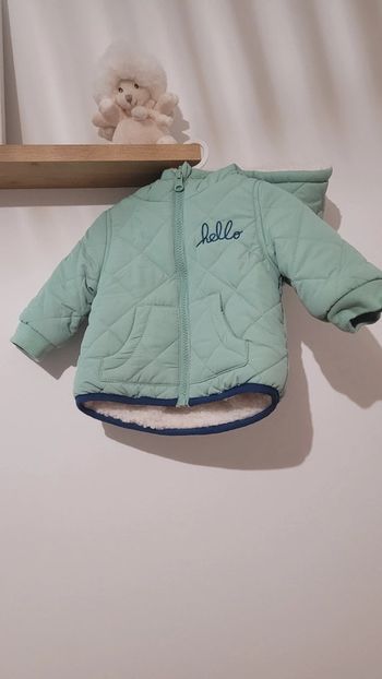 Manteau vert d'eau