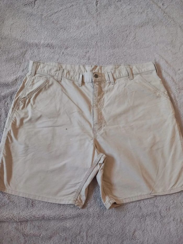 Short Oversized Carhartt Vintage Beige (n°7) - photo numéro 3