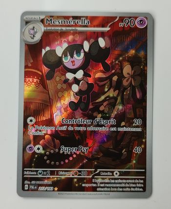 Carte pokémon mesmerella 213/193