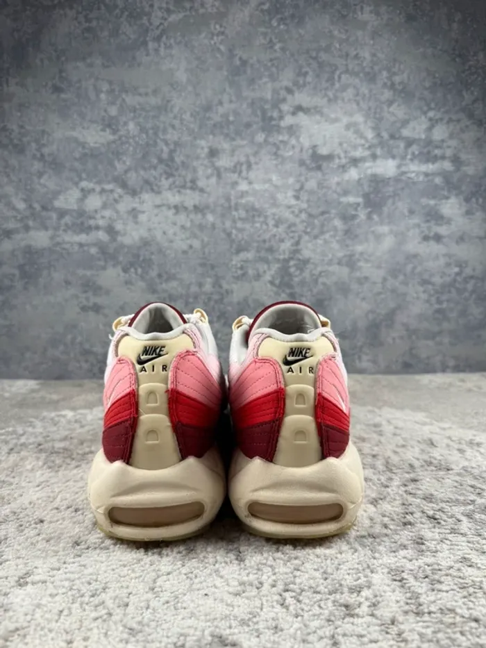 Nike Air Max 95 QS Anatomy Of Air GID - White & Pink & Red - photo numéro 4