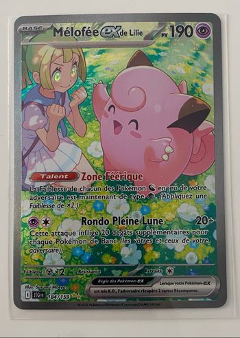 Mélofée de Lillie 184/159 aventures ensembles Pokemon FR