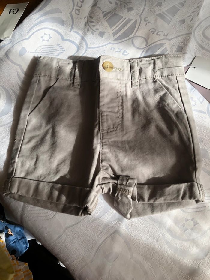 Ensemble neuf garçon short et tee shirt 6 mois - photo numéro 6
